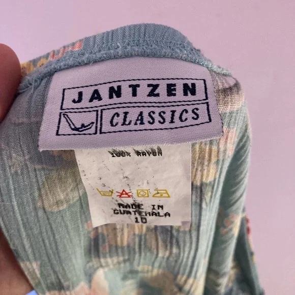 Vintage Janzten Floral Skirt - Picture 3 of 8